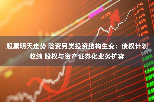 股票明天走势 险资另类投资结构生变：债权计划收缩 股权与资产证券化业务扩容